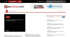 Desktop Screenshot of pbnoticias.com