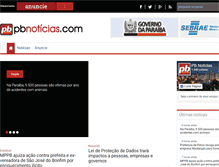 Tablet Screenshot of pbnoticias.com